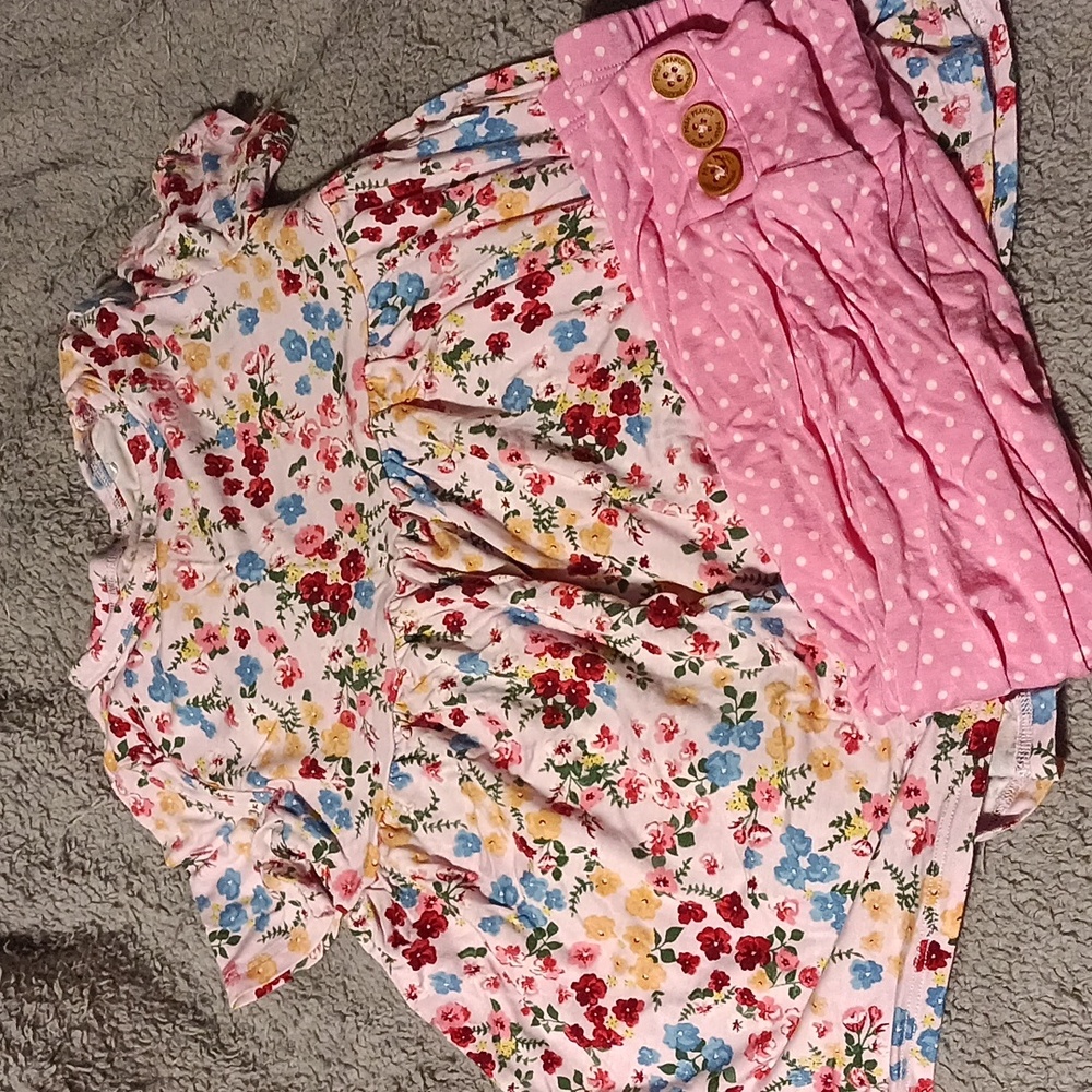 Posh Peanut Peplum Set